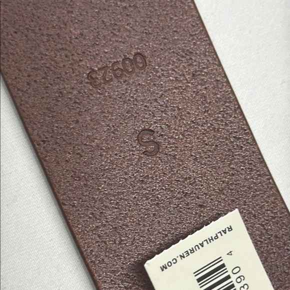 Ralph Lauren Purple Label Women’s Calfskin Letter-Opener Belt made in Italy $895 - Picture 10 of 13